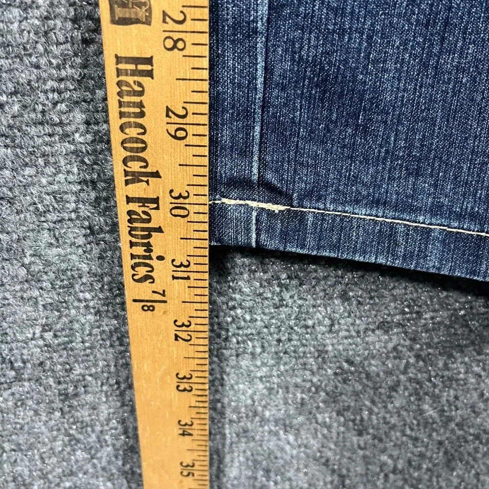 Gloria Vanderbilt Amanda Jeans Womens 14 Blue Stretch Classic Fit Tapered Leg